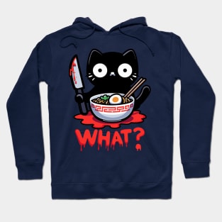 Spooky Lockdown Cat With Ramen Hoodie